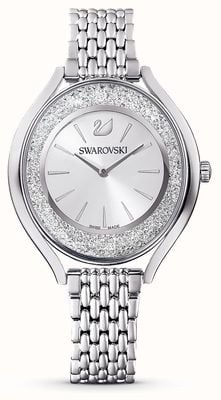 Swarovski Aura cristalina | pulseira de aço inoxidável | prata 5519462