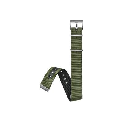 Hamilton Straps Ensemble de bracelet NATO noir/vert-20/20 montre