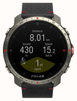 Polar Grit x pro titan premium outdoorowy multisportowy zegarek treningowy gps (ml) 90085777