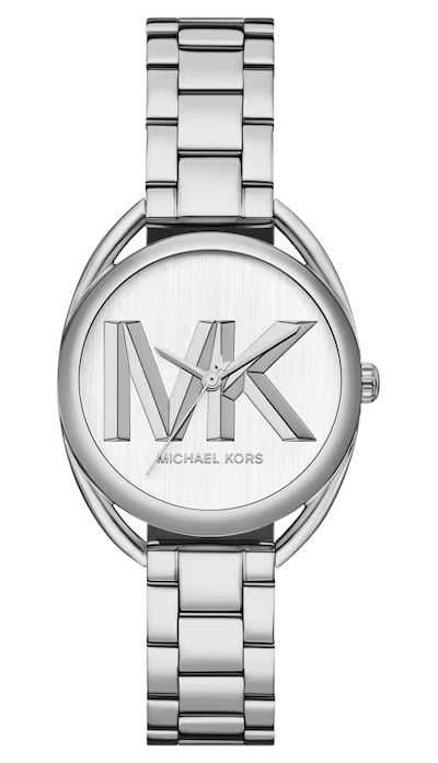 Michael Kors Leia pour femme avec cadran ton argent montre