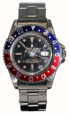 Pre-owned Rolex Vintage GMT-Master Chronometer 1675 Circa 1963 - No Box Or Papers 38mm Case J16424