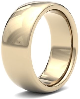 James Moore & Co | 9 Karat Gelbgold | 8 mm | schwer | Größe Premium Court | ag_8lhp-9y AG_8LHP-9Y