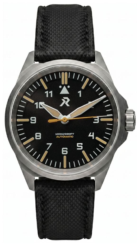 RZE Resolute type A automatique (39,5mm) cadran noir montre