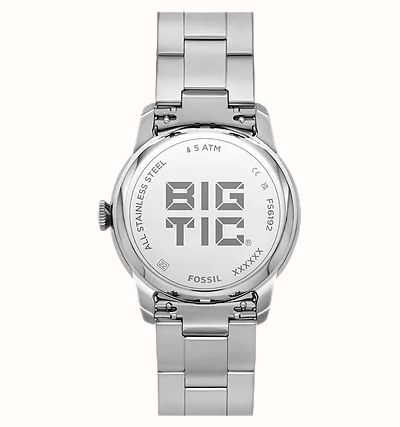 Fossil Townsman Big Tic 42 mm Stainless Steel Watch FS6192 - vue alternative 6