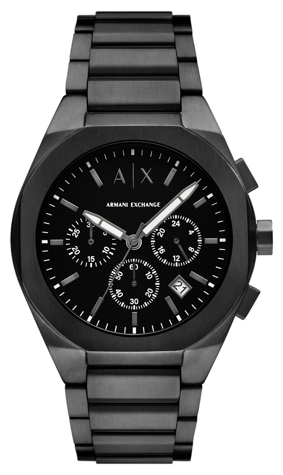 Armani Exchange Chronographe homme (42mm) cadran noir / montre