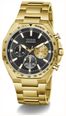 Guess Men's Blake Black Sunray Dial Gold-Tone Stainless Steel Bracelet GW1122G2 - alternative Ansicht 2