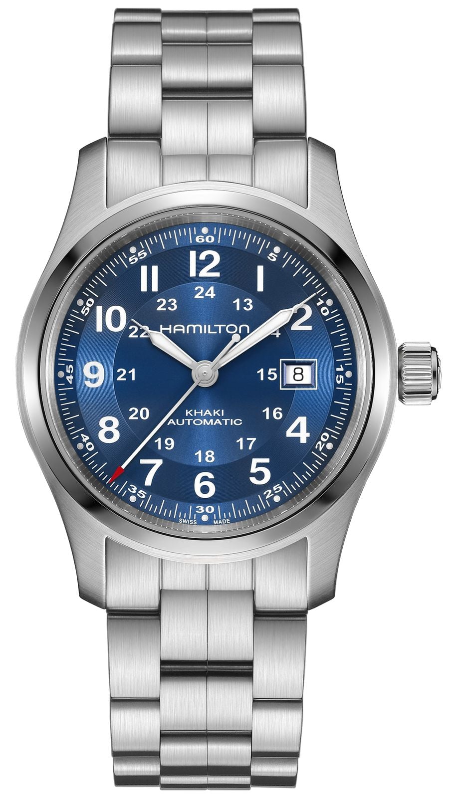 Hamilton Khaki Field automatique (42 mm) cadran bleu marine montre