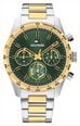 Tommy Hilfiger Hampton Green Dial Two Tone Bracelet Watch 1792279