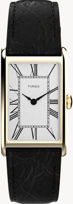 Timex 1976年レキシントン復刻版（21mm）ホワイトダイヤル／ブラックレザーストラップ TW2Y56200