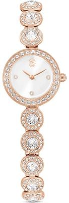 Swarovski Ladies Una Angelic Rose Gold Tone Round Stone 5753309