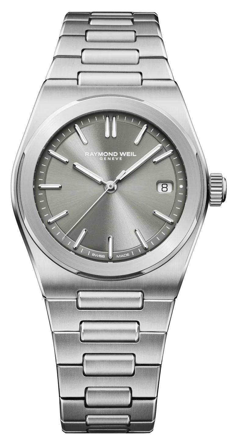 Raymond Weil A.r.t. date automatic (38mm) cadran gris sauge montre