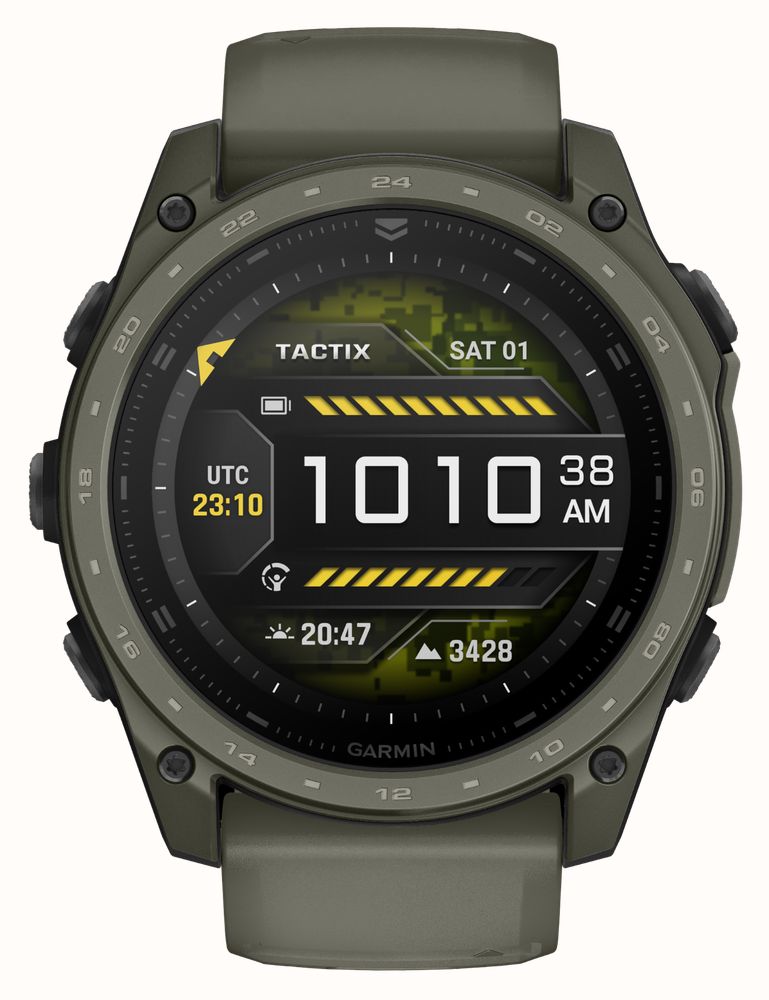 Garmin Tactix 8 51mm AMOLED Cerakote Coated Sapphire Tactical Smartwatch -  010-04553-11