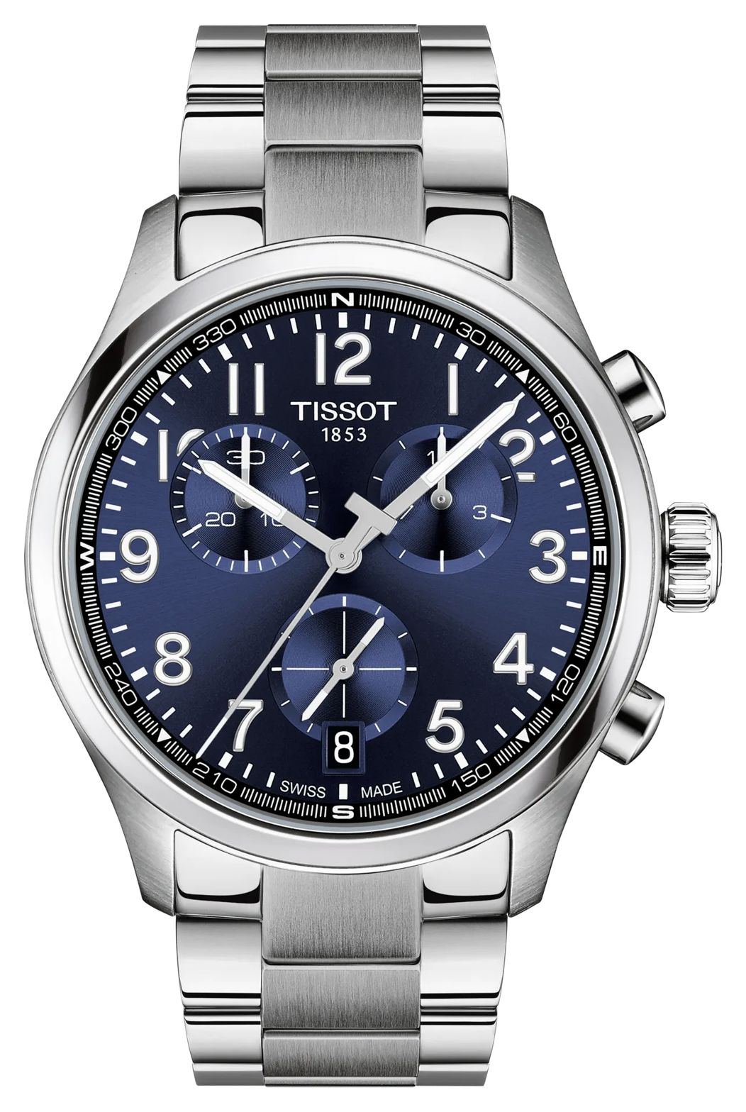 Tissot Chronographe Ã  quartz (42 mm), cadran bleu / montre