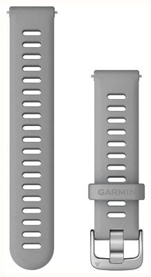 Garmin Quick Release Strap Only (18mm) Powder Grey, Silver Hardware 010-11251-3G