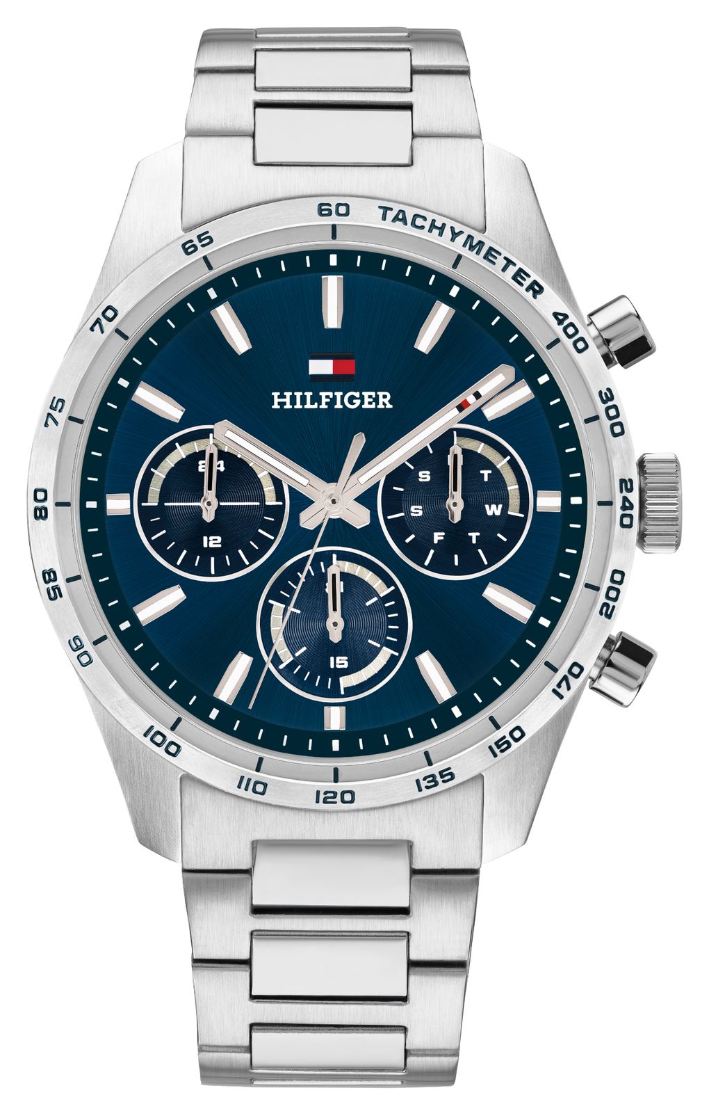 Tommy Hilfiger Hampton mit blauem Zifferblatt und uhr