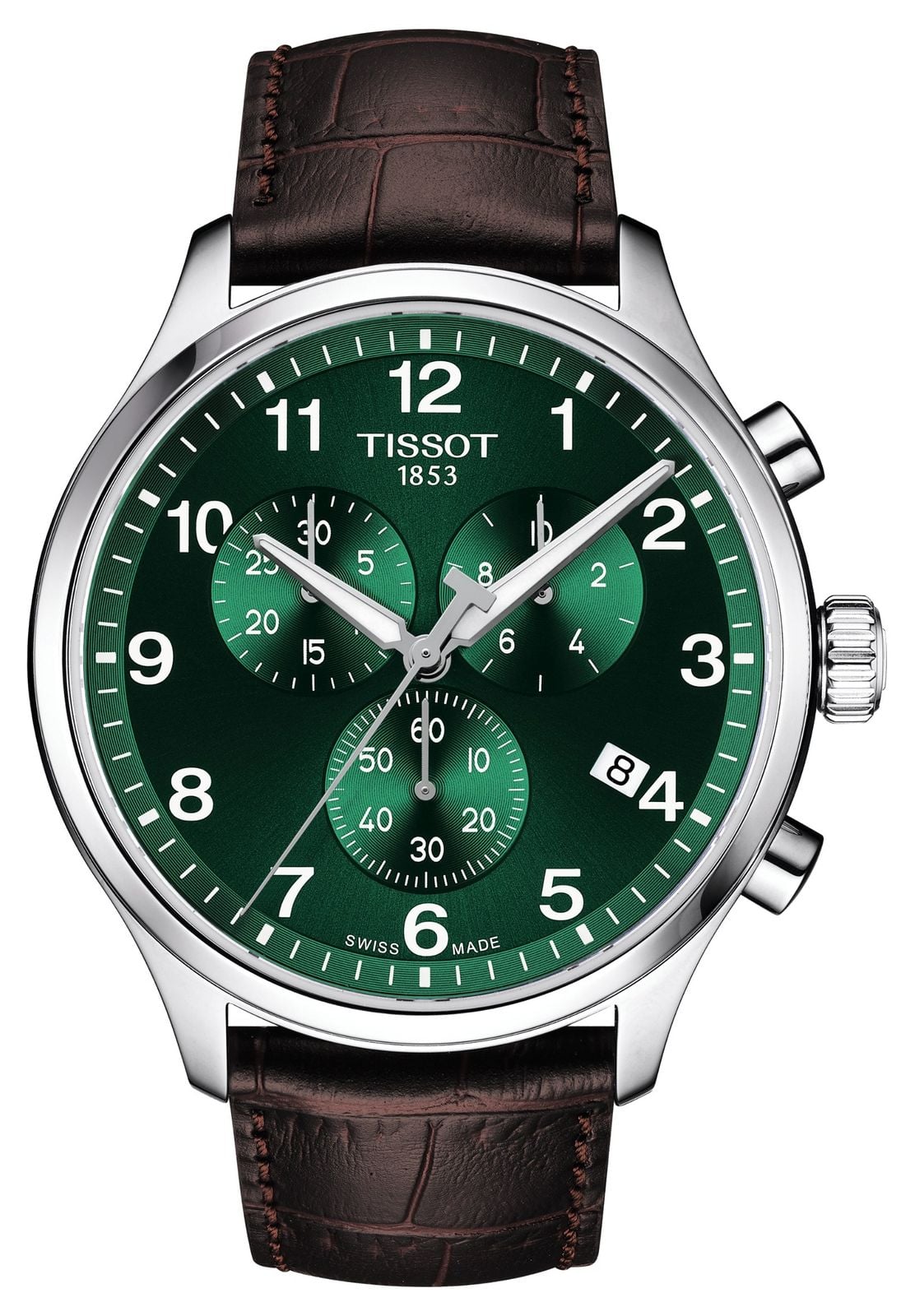 Tissot Chrono xl classique (45 mm) cadran vert foncÃ© / montre