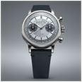 Raymond Weil Millesime Automatic Chronograph Limited Edition (39mm) Light Blue Dial / Dark Blue Leather Strap 7776-STC-65501 - autre vue 4