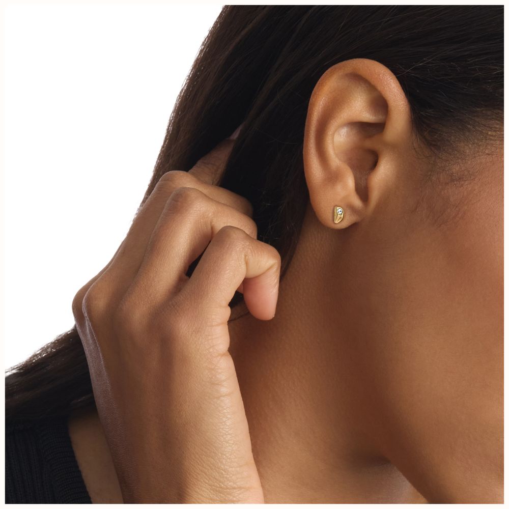 Calvin Klein Ladiea Gold-Tone Multiple Pack Stud Earrings 35000977 - alternate view 5