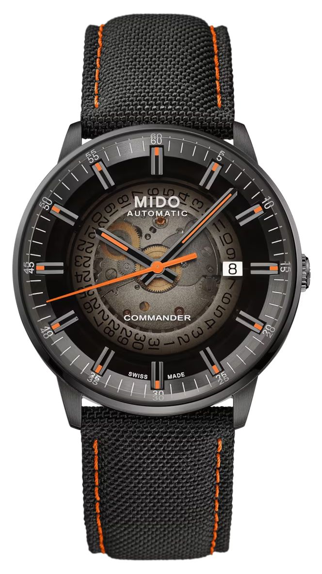 MIDO Commander Gradient automatique (40mm) cadran fum montre