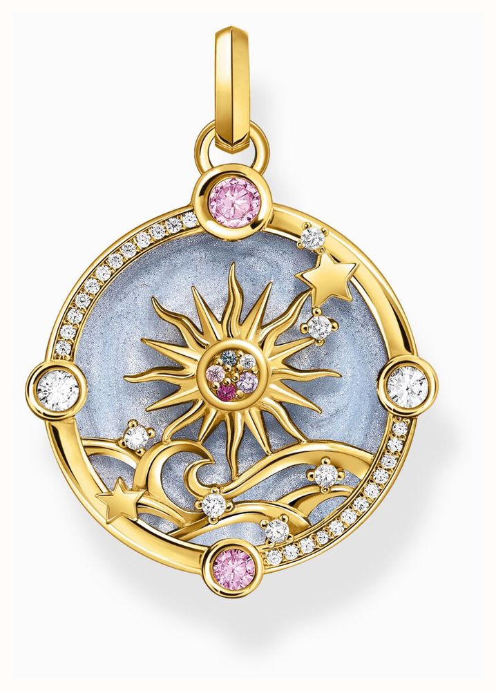 Thomas Sabo Ciondolo Argento 925 Albero Della Vita Con Madreperla - Regalo Donna