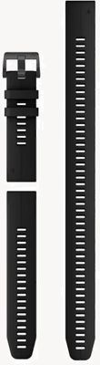 Garmin QuickFit® 22 Watch Strap Only - Black Silicone (3-piece Dive Set) 010-13113-02