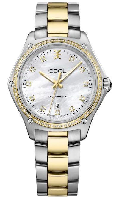 EBEL Discovery lady - Cadran nacre 80 diamants (33 mm) / Or montre