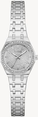 Guess Pixie 水晶（25毫米）银色表盘/不锈钢表带 GW0931L1