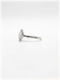 0.47ct Marquise Natural Diamond Platinum Halo Ring ENG4958 - alternative Ansicht 2