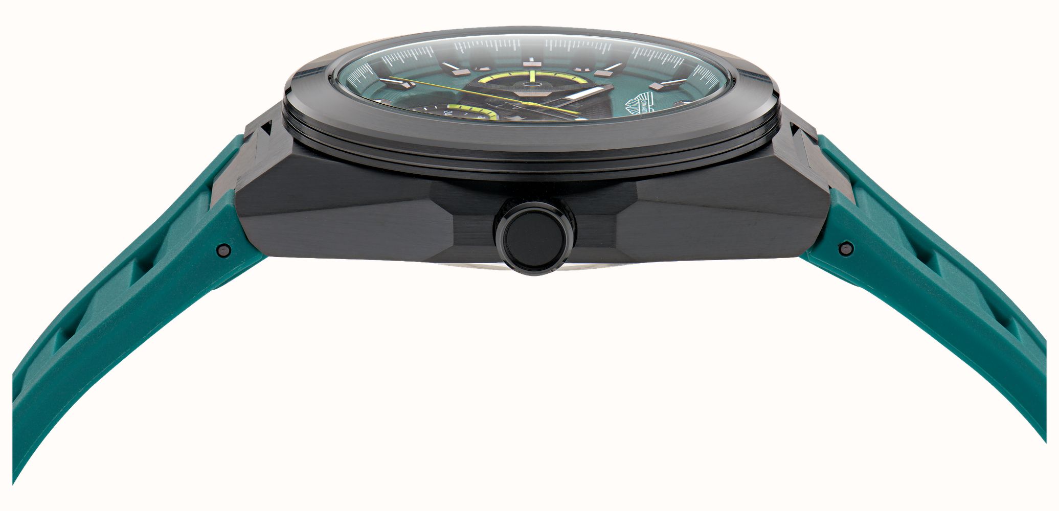 Aston Martin Thrill TKS W Quartz Multifunction (42mm) Podium Green Dial / Podium Green Silicone Strap MTRI1F503 - widok alternatywny 3