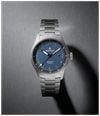 Bremont Altitude Date Automatic (39mm) Brushed Blue Galvanic Metal Dial / Stainless Steel Bracelet ALT39-DT-SS-BL-B - alternate view 6