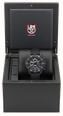Luminox Master Carbon SEAL Auto Chrono 3880 Series (45mm) Black Dial / Black Technical Matrix Leather Strap Watch XS.3881 - vista alternativa 15