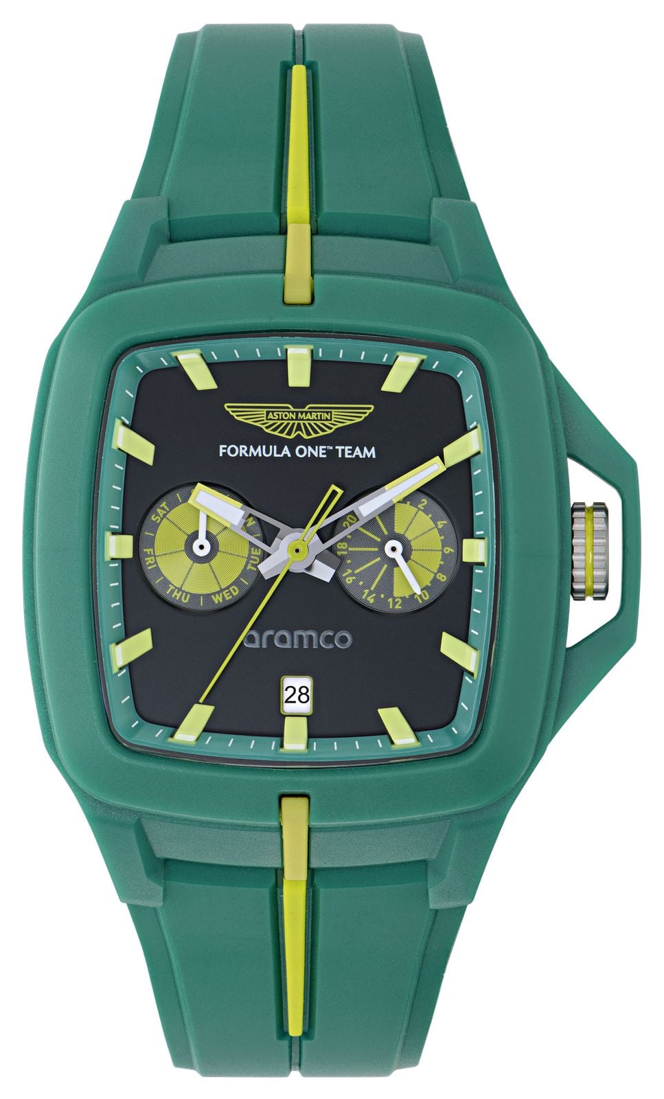 Aston Martin Aramco Formula Oneâ¢ Team FLK Quartz montre