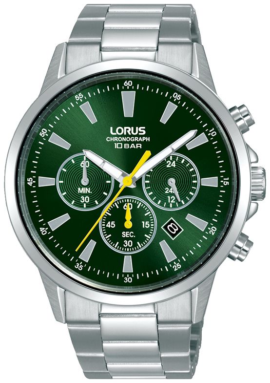Lorus Chronographe Ã  quartz sport (43 mm) cadran vert montre