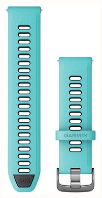 Garmin Somente pulseira de liberação rápida (22 mm) silicone azul/preto, ferragens de ardósia 010-11251-A2