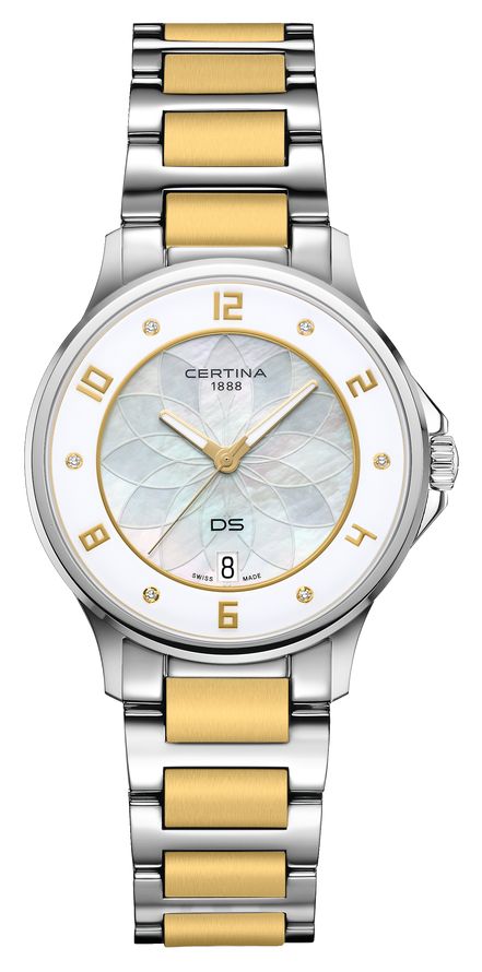 Certina femme DS-6 quartz (35 mm) cadran nacre / montre-image-172959