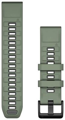 Garmin Nur Quickfit® 22-Uhrenarmband, Weiden-/Graphit-Silikon 010-13392-04
