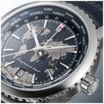 Raymond Weil Freelancer World-Traveller GMT Limited Edition (40mm) Blue 'World Map' Dial / Blue Leather Strap 2762-STC-02026 - vista alternativa 5