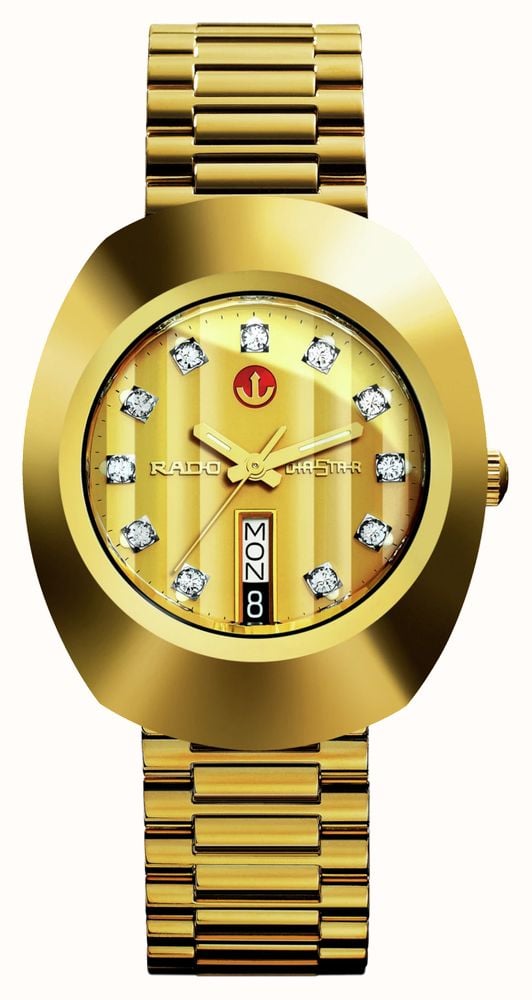 Rado diastar chronograph gold sale