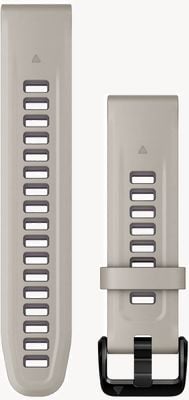 Garmin Quickfit® 20-Armband nur aus hellem Sand/tiefem Orchideen-Silikon 010-13279-05