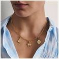 Thomas Sabo Thomas sabo Gold Plated Charm Necklace- Orignal X2092-S02-39-L45 - alternative Ansicht 3