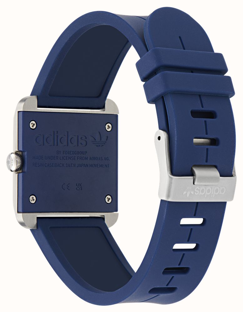 Adidas RETRO POP FOUR (31mm) Blue Dial / Blue Silicone Strap AOSY26502 - vista alternativa 4