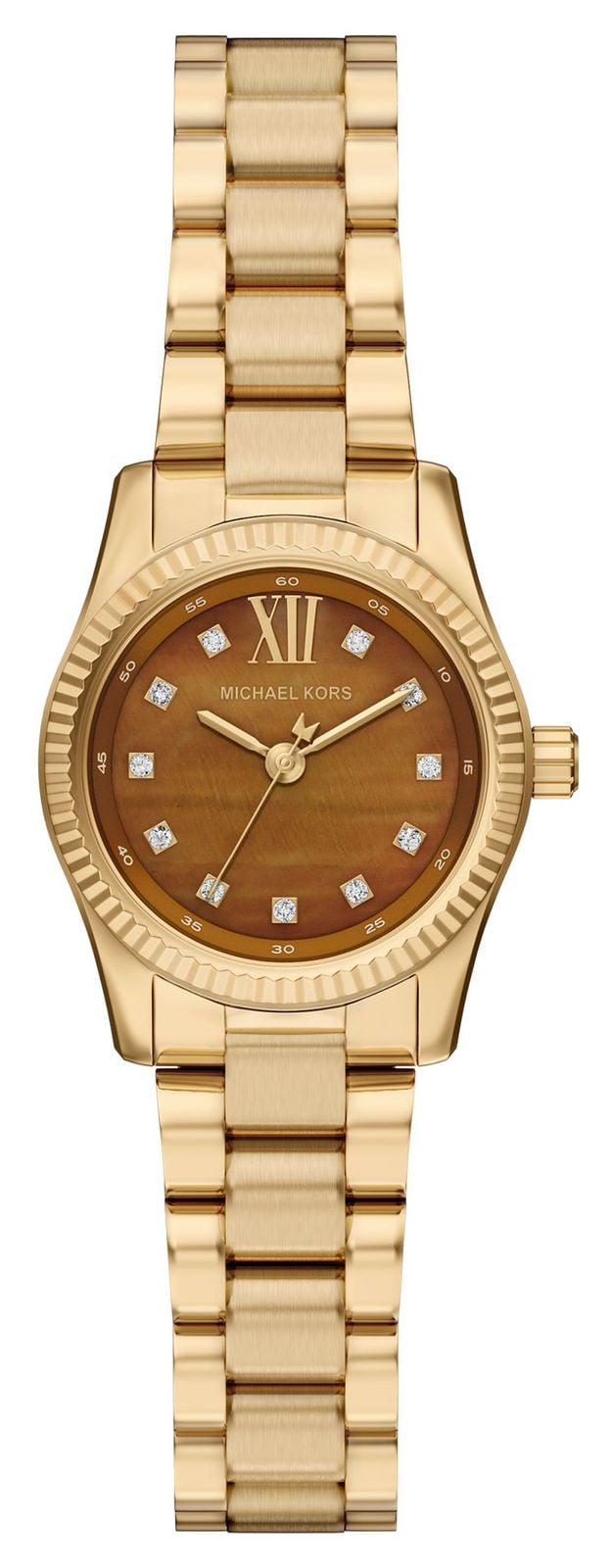 Michael Kors Lexington petite cristal (26 mm) cadran marron montre