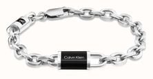 Calvin Klein Interlock Stainless Steel Mens Bracelet 35100118