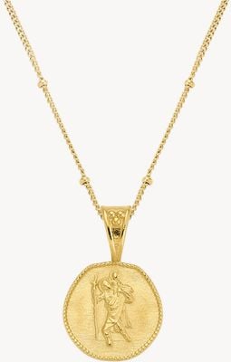 D.LOUISE St. Christopher Necklace - Stay Safe Wherever You Go* SKN-21