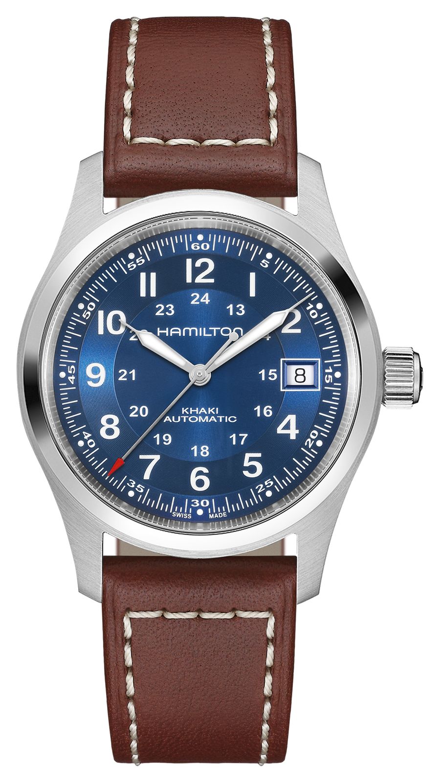 Hamilton Khaki Field automatique (38 mm) cadran bleu marine montre