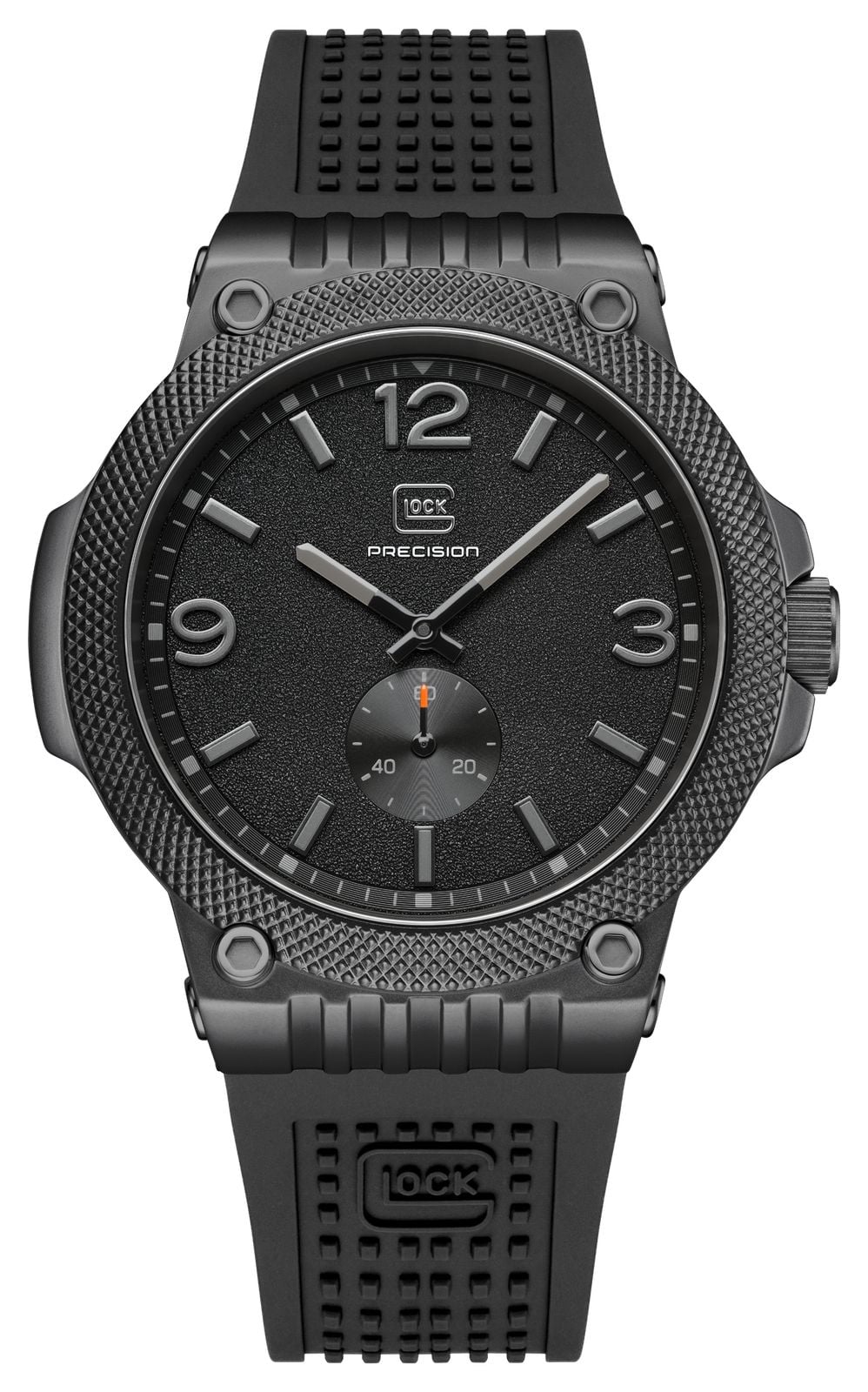 GLOCK Precision Ã  quartz avec petite seconde (43 mm montre