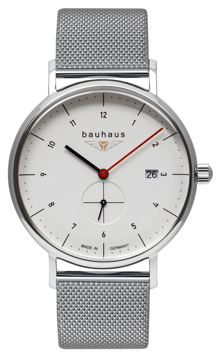 Bauhaus classique Ã  quartz petite seconde (41 mm) montre