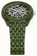 Emporio Armani Ceramic Automatic (43mm) Skeleton Dial / Green Ceramic Bracelet AR60100 - vista alternativa 3