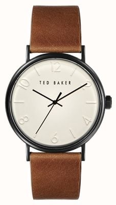 Ted Baker philipa pour hommes | bracelet en cuir beige BKPPGF110