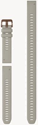 Garmin Nur Quickfit 20-Uhrenarmband (20 mm) aus französischem grauem Silikon (3-teiliges Tauchset) 010-13359-00